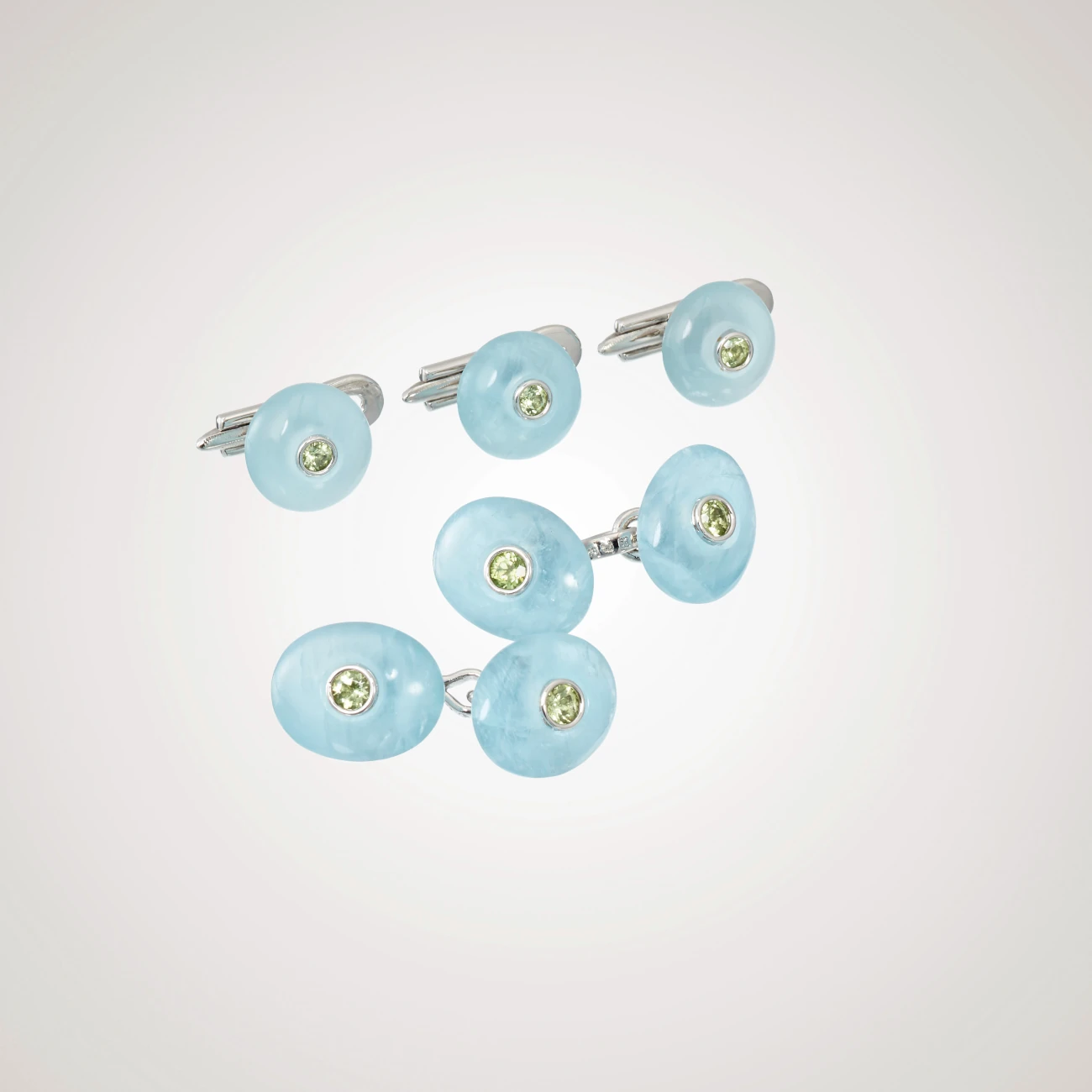 Manschettenknöpfe Gem Set